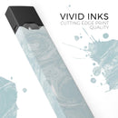 Blue Slate Marble Surface V1 - Premium Decal Protective Skin-Wrap Sticker compatible with the Juul Labs vaping device