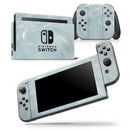 Blue Slate Marble Surface V1 - Skin Wrap Decal for Nintendo Switch Lite Console & Dock - 3DS XL - 2DS - Pro - DSi - Wii - Joy-Con Gaming Controller