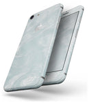Blue Slate Marble Surface V1 - Skin-kit for the iPhone 8 or 8 Plus