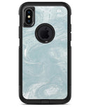 Blue Slate Marble Surface V1 - iPhone X OtterBox Case & Skin Kits