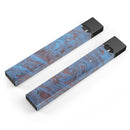 Blue Slate Marble Surface V41 - Premium Decal Protective Skin-Wrap Sticker compatible with the Juul Labs vaping device