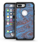 Blue Slate Marble Surface V41 - iPhone 7 Plus/8 Plus OtterBox Case & Skin Kits