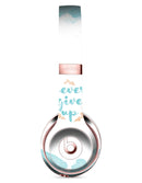 Blue Soft Never Give Up Full-Body Skin Kit for the Beats by Dre Solo 3 Wireless Headphones