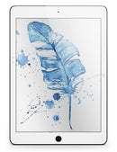 Blue Splatter Feather - iPad Pro 97 - View 6.jpg