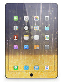 Blue Stratched Streaks with Unfocused Gold Sparkles - iPad Pro 97 - View 8.jpg