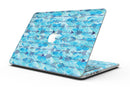 Blue Tribal Arrow Pattern - MacBook Pro with Retina Display Full-Coverage Skin Kit