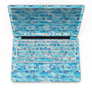 Blue Tribal Arrow Pattern - MacBook Pro with Retina Display Full-Coverage Skin Kit
