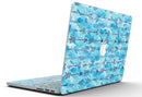 Blue Tribal Arrow Pattern - MacBook Pro with Retina Display Full-Coverage Skin Kit