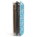 Blue Tribal Arrow Pattern iPhone 6/6s or 6/6s Plus 2-Piece Hybrid INK-Fuzed Case