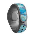Blue Tribal Arrow Pattern - Decal Skin Wrap Kit for the Disney Magic Band