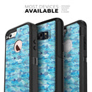 Blue Tribal Arrow Pattern - Skin Kit for the iPhone OtterBox Cases