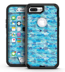 Blue Tribal Arrow Pattern - iPhone 7 Plus/8 Plus OtterBox Case & Skin Kits