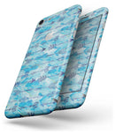 Blue Tribal Arrow Pattern - Skin-kit for the iPhone 8 or 8 Plus