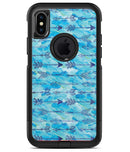 Blue Tribal Arrow Pattern - iPhone X OtterBox Case & Skin Kits