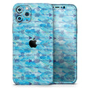 Blue Tribal Arrow Pattern  - Protective Skin Wrap & Decal – Compatible with iPhone SE to iPhone 17 Pro Max (All Models)