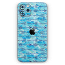 Blue Tribal Arrow Pattern  - Protective Skin Wrap & Decal – Compatible with iPhone SE to iPhone 17 Pro Max (All Models)