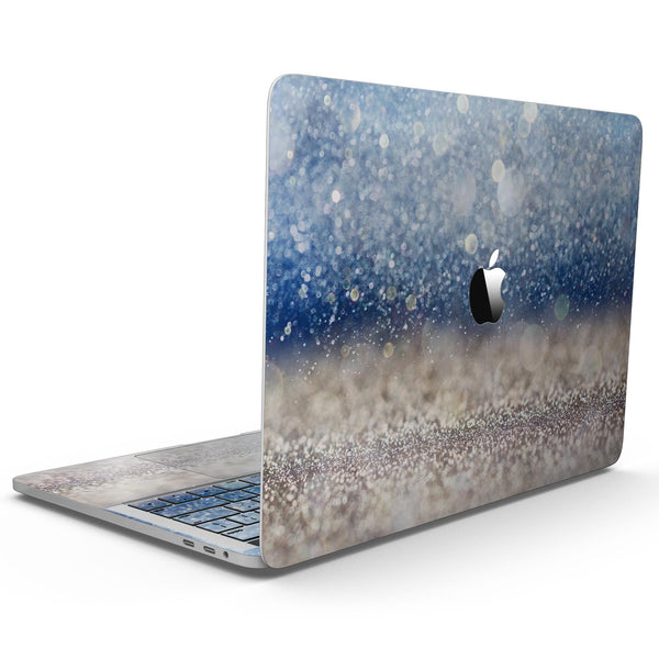 MacBook Pro with Touch Bar Skin Kit - Blue_Unfocused_Silver_Sparkle-MacBook_13_Touch_V9.jpg?