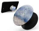 Blue Unfocused Silver Sparkle - Skin Kit for PopSockets and other Smartphone Extendable Grips & Stands