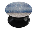 Blue Unfocused Silver Sparkle - Skin Kit for PopSockets and other Smartphone Extendable Grips & Stands