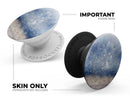 Blue Unfocused Silver Sparkle - Skin Kit for PopSockets and other Smartphone Extendable Grips & Stands