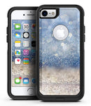 Blue Unfocused Silver Sparkle - iPhone 7 or 8 OtterBox Case & Skin Kits