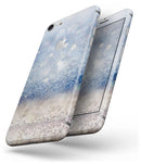Blue Unfocused Silver Sparkle - Skin-kit for the iPhone 8 or 8 Plus