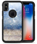Blue Unfocused Silver Sparkle - iPhone X OtterBox Case & Skin Kits