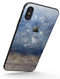 Blue Unfocused Silver Sparkle - iPhone X Skin-Kit