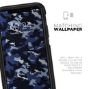 Blue Vector Camo - Skin Kit for the iPhone OtterBox Cases