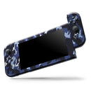 Blue Vector Camo // Skin Decal Wrap Kit for Nintendo Switch Console & Dock, Joy-Cons, Pro Controller, Lite, 3DS XL, 2DS XL, DSi, or Wii - Vinyl Skin Wrap for Nintendo Switch 2, OLED, Lite, Pro Controller, Wii & Classic Handhelds