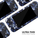 Blue Vector Camo // Skin Decal Wrap Kit for Nintendo Switch Console & Dock, Joy-Cons, Pro Controller, Lite, 3DS XL, 2DS XL, DSi, or Wii - Vinyl Skin Wrap for Nintendo Switch 2, OLED, Lite, Pro Controller, Wii & Classic Handhelds