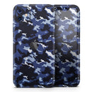 Blue Vector Camo  - Protective Skin Wrap & Decal – Compatible with iPhone SE to iPhone 17 Pro Max (All Models)