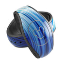 Blue Vector Swirly HD Strands - Decal Skin Wrap Kit for the Disney Magic Band