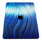 Blue Vector Swirly HD Strands - Full Body Skin Decal for the Apple iPad Pro 12.9", 11", 10.5", 9.7", Air or Mini (All Models Available)