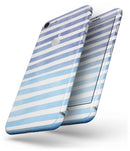 Blue WaterColor Ombre Stripes - Skin-kit for the iPhone 8 or 8 Plus