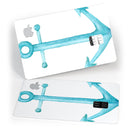 Blue Watercolor Anchor - Premium Protective Decal Skin-Kit for the Apple Credit Card