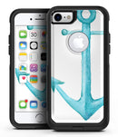 Blue Watercolor Anchor - iPhone 7 or 8 OtterBox Case & Skin Kits