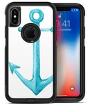 Blue Watercolor Anchor - iPhone X OtterBox Case & Skin Kits