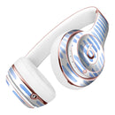 Blue Watercolor Brush Strokes Full-Body Skin Kit for the Beats by Dre Solo 3 Wireless Headphones