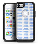 Blue Watercolor Brush Strokes - iPhone 7 or 8 OtterBox Case & Skin Kits