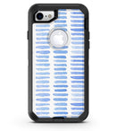 Blue Watercolor Brush Strokes - iPhone 7 or 8 OtterBox Case & Skin Kits