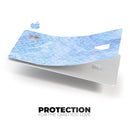 Blue Watercolor Chevron - Premium Protective Decal Skin-Kit for the Apple Credit Card