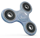 Blue Watercolor Chevron Full-Body Fidget Spinner Skin-Kit