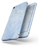 Blue Watercolor Chevron - Skin-kit for the iPhone 8 or 8 Plus