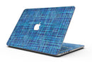 Blue Watercolor Cross Hatch - MacBook Pro with Retina Display Full-Coverage Skin Kit