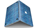 Blue Watercolor Cross Hatch - MacBook Pro with Retina Display Full-Coverage Skin Kit