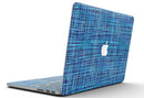 Blue Watercolor Cross Hatch - MacBook Pro with Retina Display Full-Coverage Skin Kit