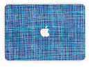Blue Watercolor Cross Hatch - MacBook Pro with Retina Display Full-Coverage Skin Kit