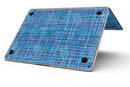 Blue Watercolor Cross Hatch - MacBook Pro with Retina Display Full-Coverage Skin Kit