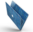 Blue Watercolor Cross Hatch - MacBook Pro with Retina Display Full-Coverage Skin Kit